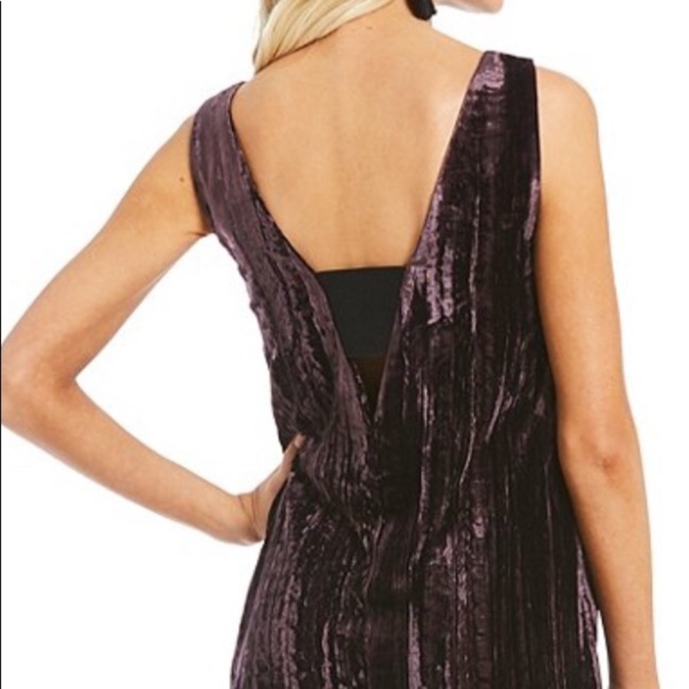 French connection  Theresa Velvet Shift Dress